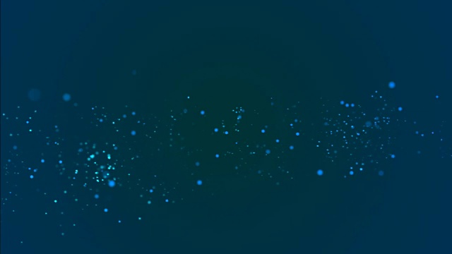 蓝色粒子- 4K视频视频素材