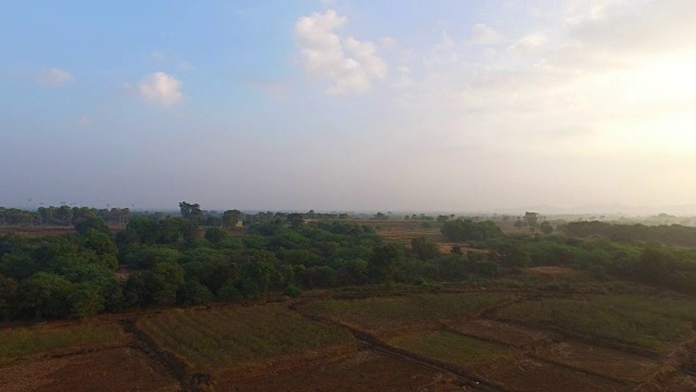 蒲甘的乡村景观视频素材