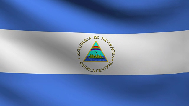 尼加拉瓜国家国旗视频下载