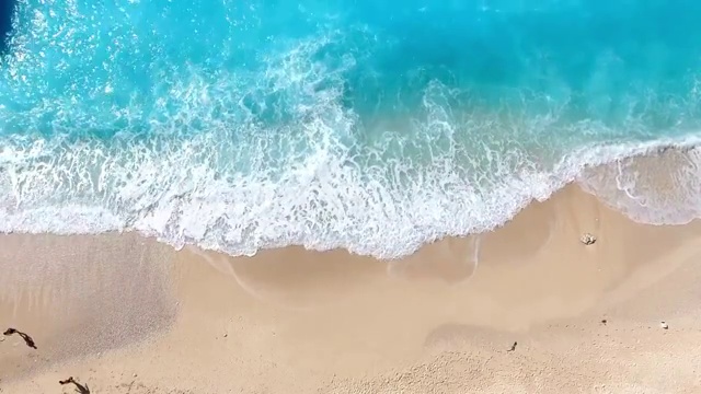 天堂海滩航拍viev视频购买