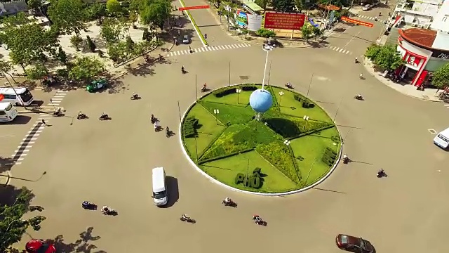 越南航空测量环岛视频素材