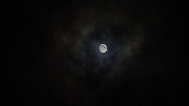 满月之夜视频素材