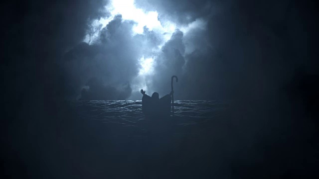 摩西横渡红海视频素材