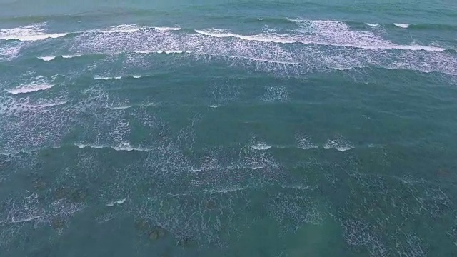 空中海洋日出视频素材