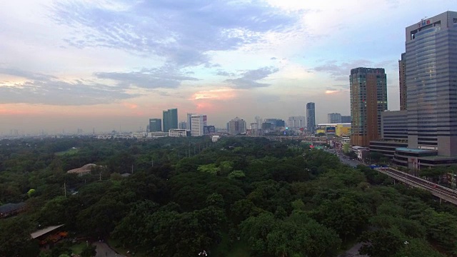 泰国曼谷Jatujak公园视频下载