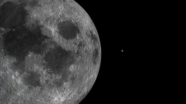 4 k:月亮和陨石视频下载