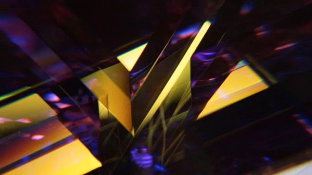 彩色矩形运动背景视频素材