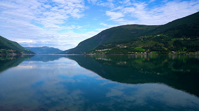 挪威美丽的大自然。视频素材