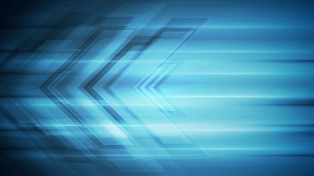 蓝色技术箭头抽象视频动画视频素材