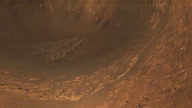 火星表面的漫游者相机视频素材
