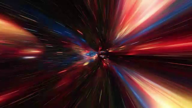时空漩涡隧道回路动画视频素材