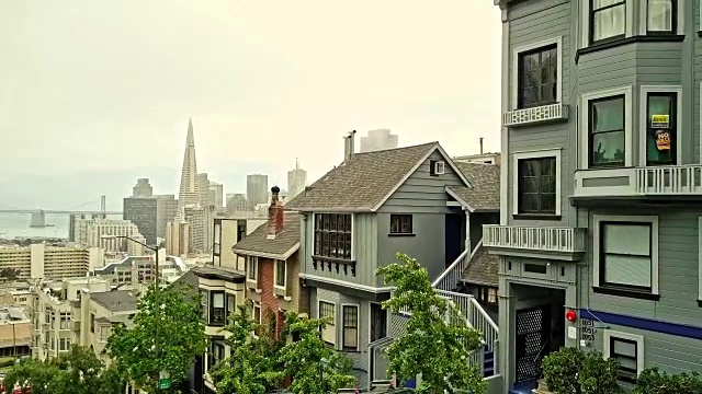 旧金山市中心的实时视频视频下载