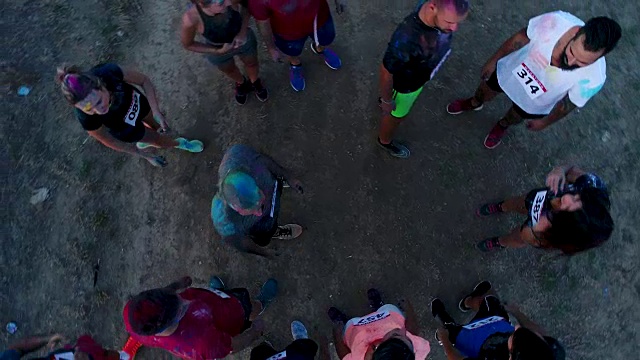 马拉松比赛视频素材