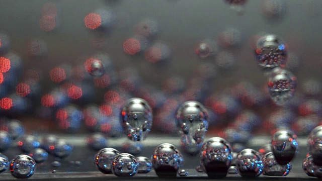 泡沫的水视频素材