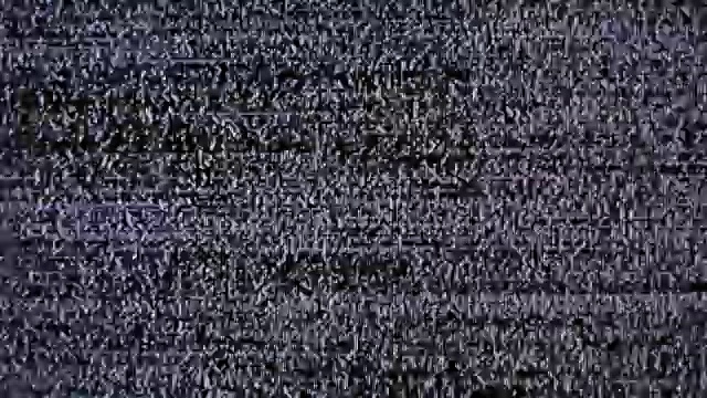 模拟电视VHS噪声视频素材