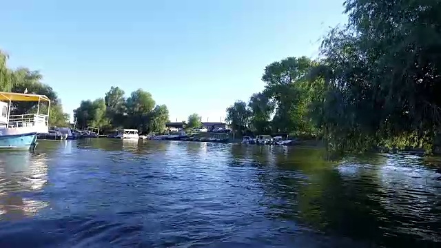 多瑙河三角洲罗马尼亚视频素材