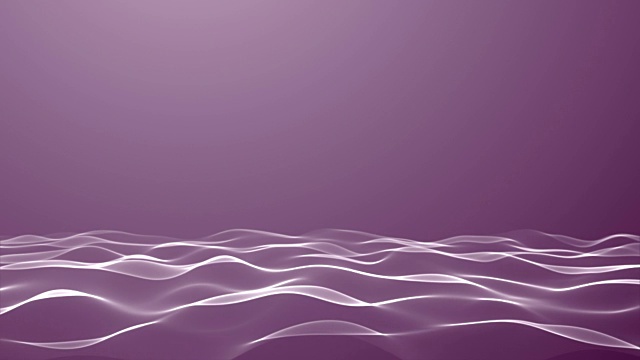 紫色软波低三分之一视频素材