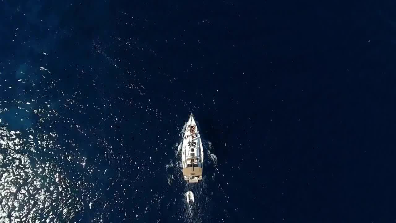 帆在帆船上视频下载