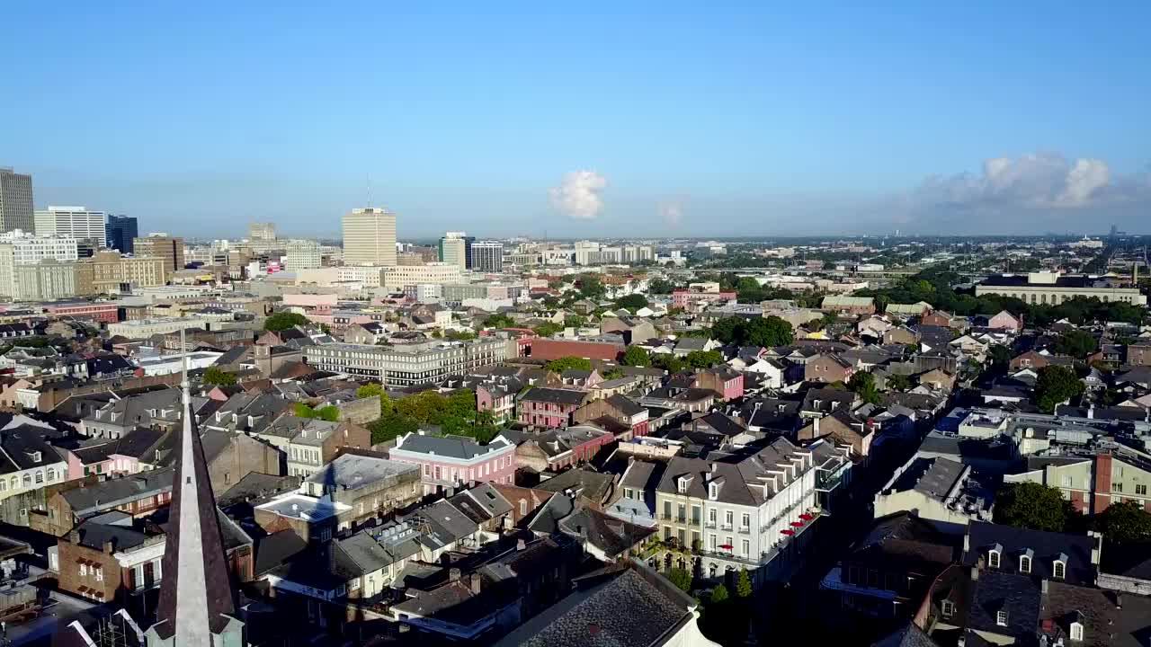 新奥尔良的法国区视频下载