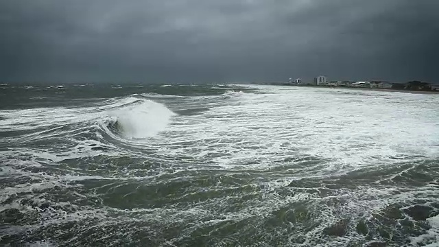 厄玛飓风残余视频素材