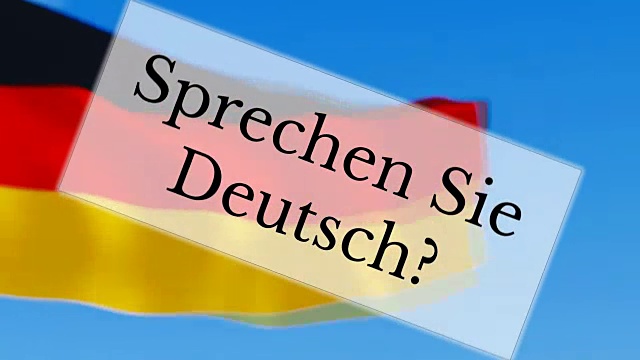 请说德语/您会说德语吗视频下载