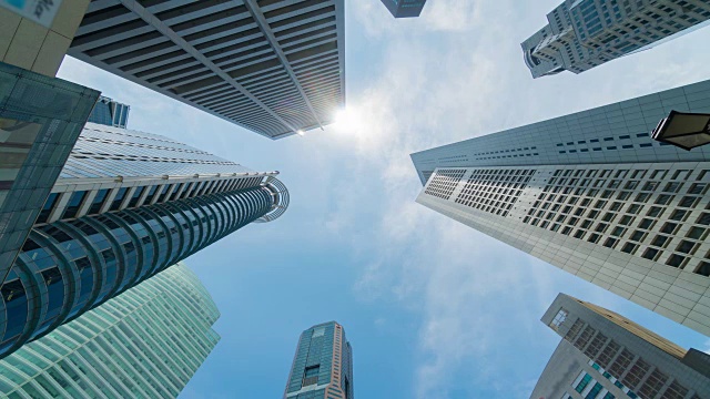 商业、金融和工业领域的摩天大楼视频素材