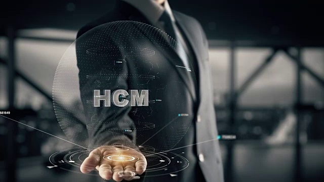 HCM与全息商业概念视频下载