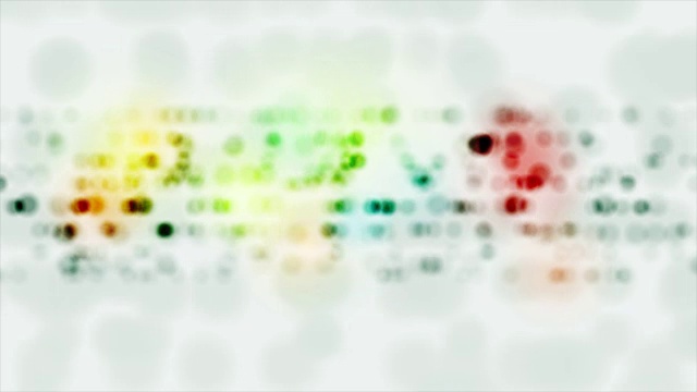 彩色抽象圆圈视频动画视频素材