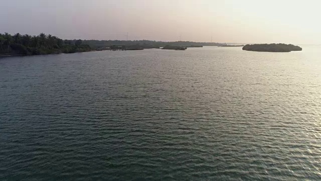 斯里兰卡西部湿地视频素材