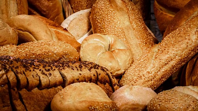 面包和烘焙食品视频素材