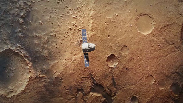 “火星飞船”视频素材