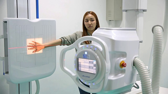 病人的医用x光片视频素材