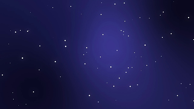 夜空动画背景视频素材