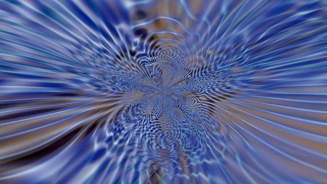 抽象的催眠形式涟漪和流动视频下载