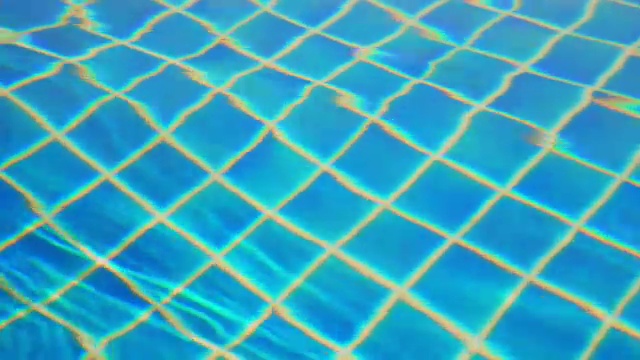游泳池水面(超高清)视频素材
