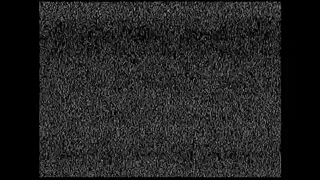 真实记录老电视静态噪声(4:3纵横比)视频素材
