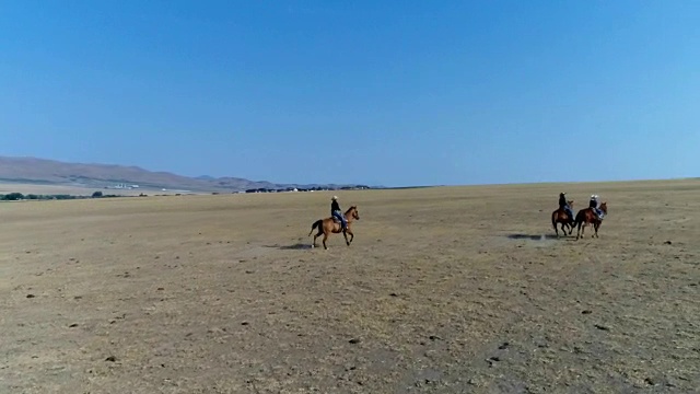 骑快的马视频素材