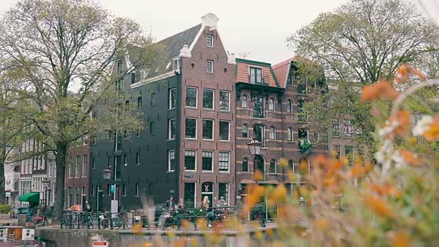 传统的荷兰的房子视频素材