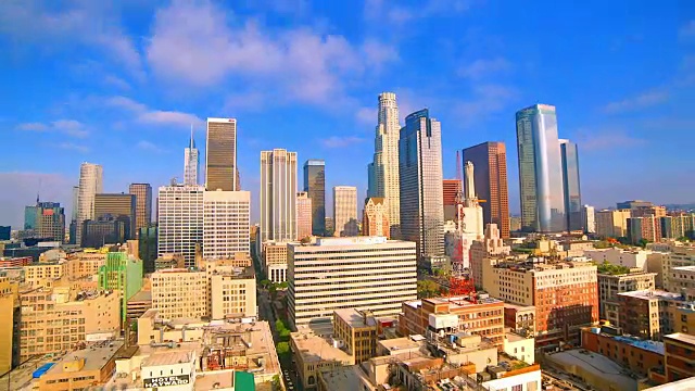 洛杉矶的天际线视频素材
