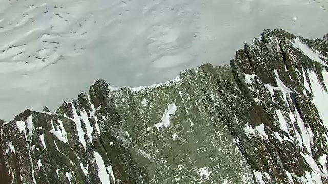 安第斯山脉的近景视频素材
