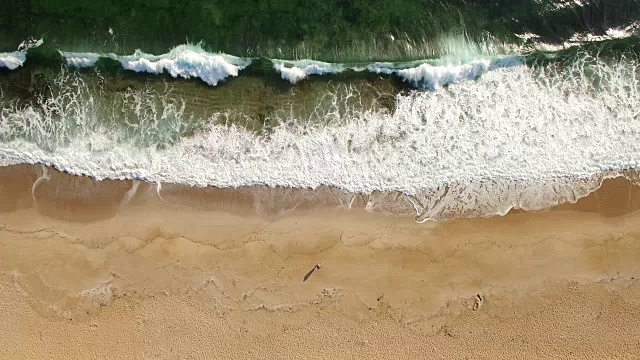 Cinemagraph海滩鸟瞰图视频素材