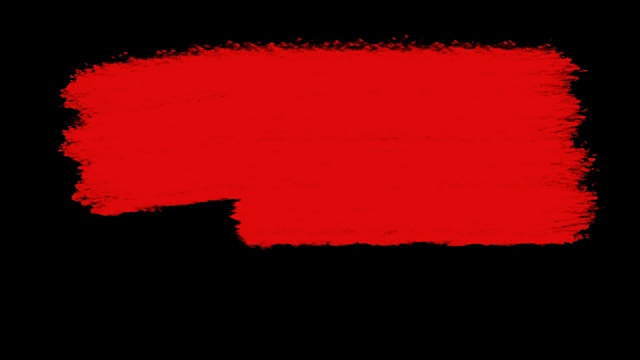 写黑色星期五书法动画黑色文字红色抽象色彩水背景。带有alpha通道的手绘字母视频下载