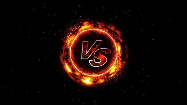 VS战斗背景，VS on Fire，循环动画，视频下载