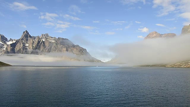 格陵兰的自然和景观。视频素材