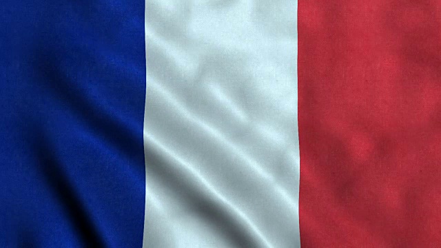 法属圭亚那4K无缝可循环旗帜视频下载