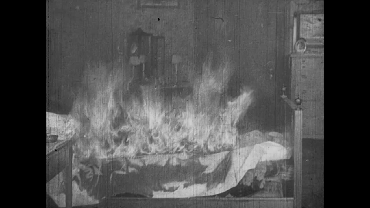 1917年，男子(胖子阿巴克尔饰)向园丁求助，用水管灭火视频下载