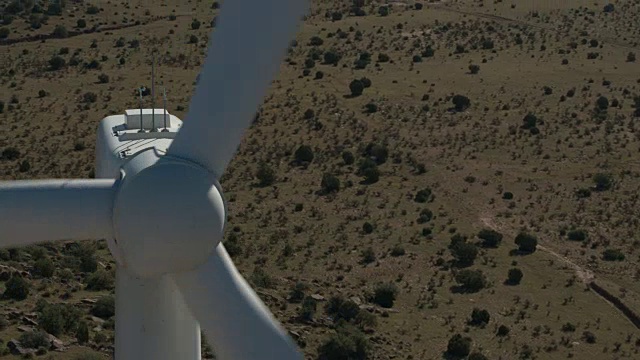 近距离风力涡轮机2视频素材