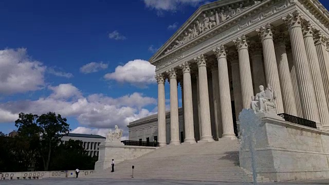 美国最高法院在华盛顿，DC - 4k/UHD视频素材