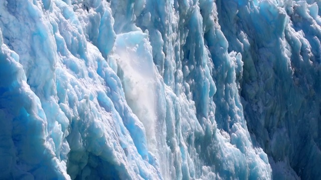 冰川崩解视频素材