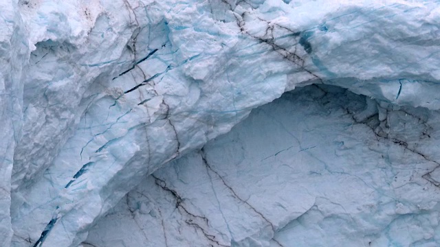 冰川崩解视频素材
